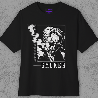 Smoker Oversized Boxy Tee | WITH BACK PRINTING